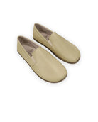 Men's Yellow Barefoot Shoes - Handcrafted Calf Leather Wide Toe Box | Bespoky