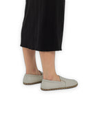 Sole detail Lucas Beige Barefoot Shoes - Zero Drop Calf Leather | Bespoky