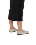 Sole detail Lucas Beige Barefoot Shoes - Zero Drop Calf Leather | Bespoky