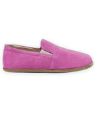 Side view Pink Nubuck Barefoot Shoes - Calf Leather Zero Drop | Bespoky