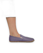 Pair Purple Barefoot Shoes - Barefoot Wide Toe Calf Leather | Bespoky