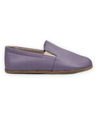 Side view Purple Barefoot Shoes - Calf Leather Zero Drop | Bespoky