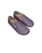 Men's Purple Barefoot Shoes - Handcrafted Calf Leather Wide Toe Box | Bespoky
