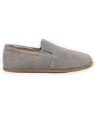 Side view Smoked Nubuck Barefoot Shoes - Calf Leather Zero Drop | Bespoky