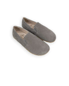 Men's Smoked Nubuck Barefoot Shoes - Handcrafted Calf Leather Wide Toe Box | Bespoky