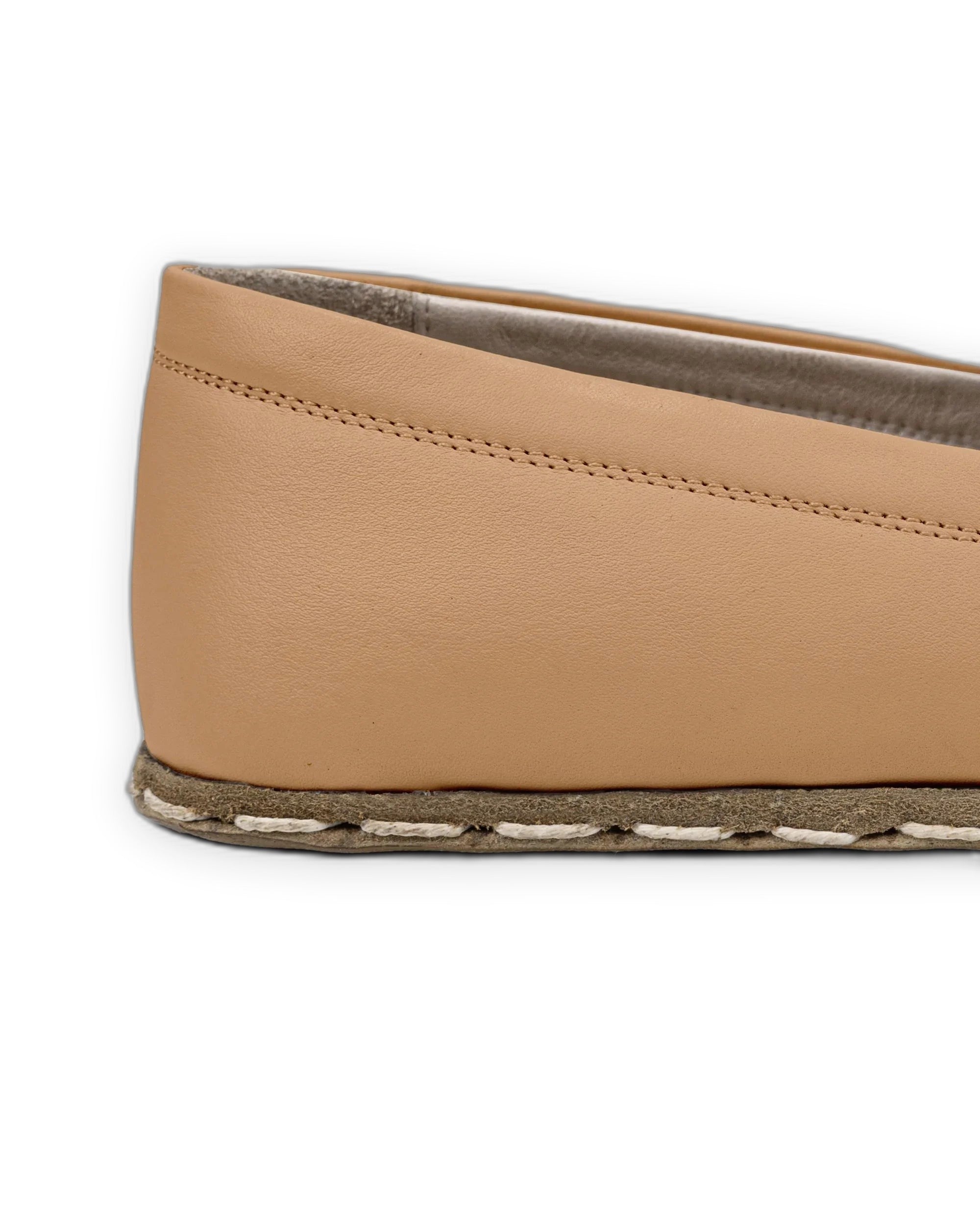 Side view Undyed Barefoot Shoes - Calf Leather Zero Drop | Bespoky
