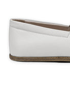 Side view White Barefoot Shoes - Calf Leather Zero Drop | Bespoky