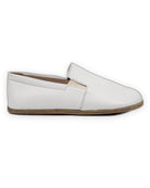 Close-up calf leather - White Barefoot Shoes Detail | Bespoky
