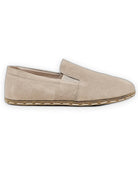 Side view Beige Barefoot Shoes - Calf Leather Zero Drop | Bespoky
