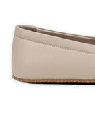 Sole detail Beige Barefoot Shoes - Zero Drop Calf Leather | Bespoky