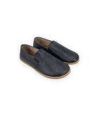 Women's Black Barefoot Shoes - Handcrafted Calf Leather Wide Toe Box | Bespoky