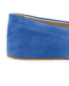 Side view Blue Barefoot Shoes - Calf Leather Zero Drop | Bespoky
