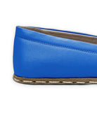 Top view Blue Barefoot Shoes - Handcrafted Calf Leather | Bespoky