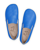 Side view Blue Barefoot Shoes - Calf Leather Zero Drop | Bespoky