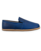 Top view Blue Barefoot Shoes - Handcrafted Calf Leather | Bespoky