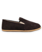 Pair Brown Barefoot Shoes - Barefoot Wide Toe Calf Leather | Bespoky