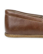 Side view Brown Barefoot Shoes - Calf Leather Zero Drop | Bespoky