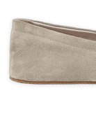 Side view Cream Barefoot Shoes - Calf Leather Zero Drop | Bespoky