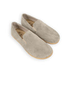 Women's Cream Barefoot Shoes - Handcrafted Calf Leather Wide Toe Box | Bespoky