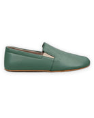 Detail Green Barefoot Shoes - Handcrafted Calf Leather Turkey | Bespoky