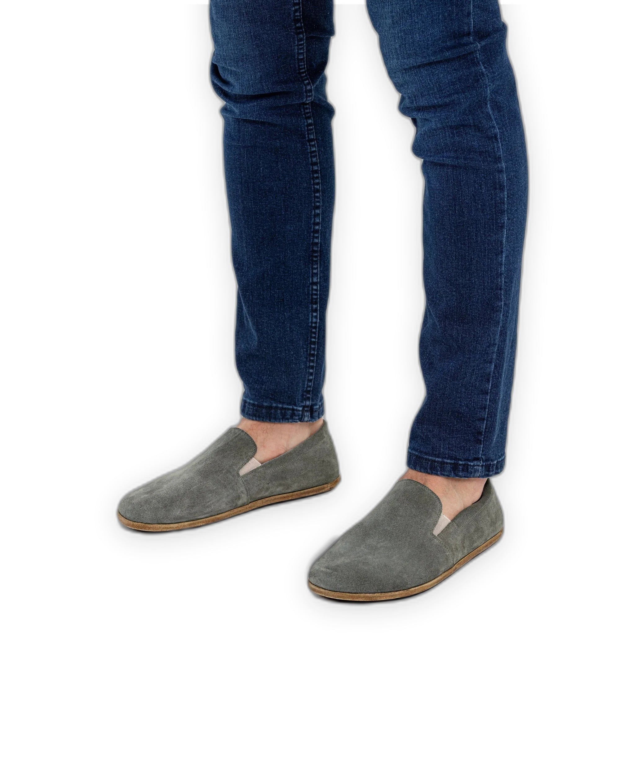 Side view Leather Barefoot Shoes - Calf Leather Zero Drop | Bespoky