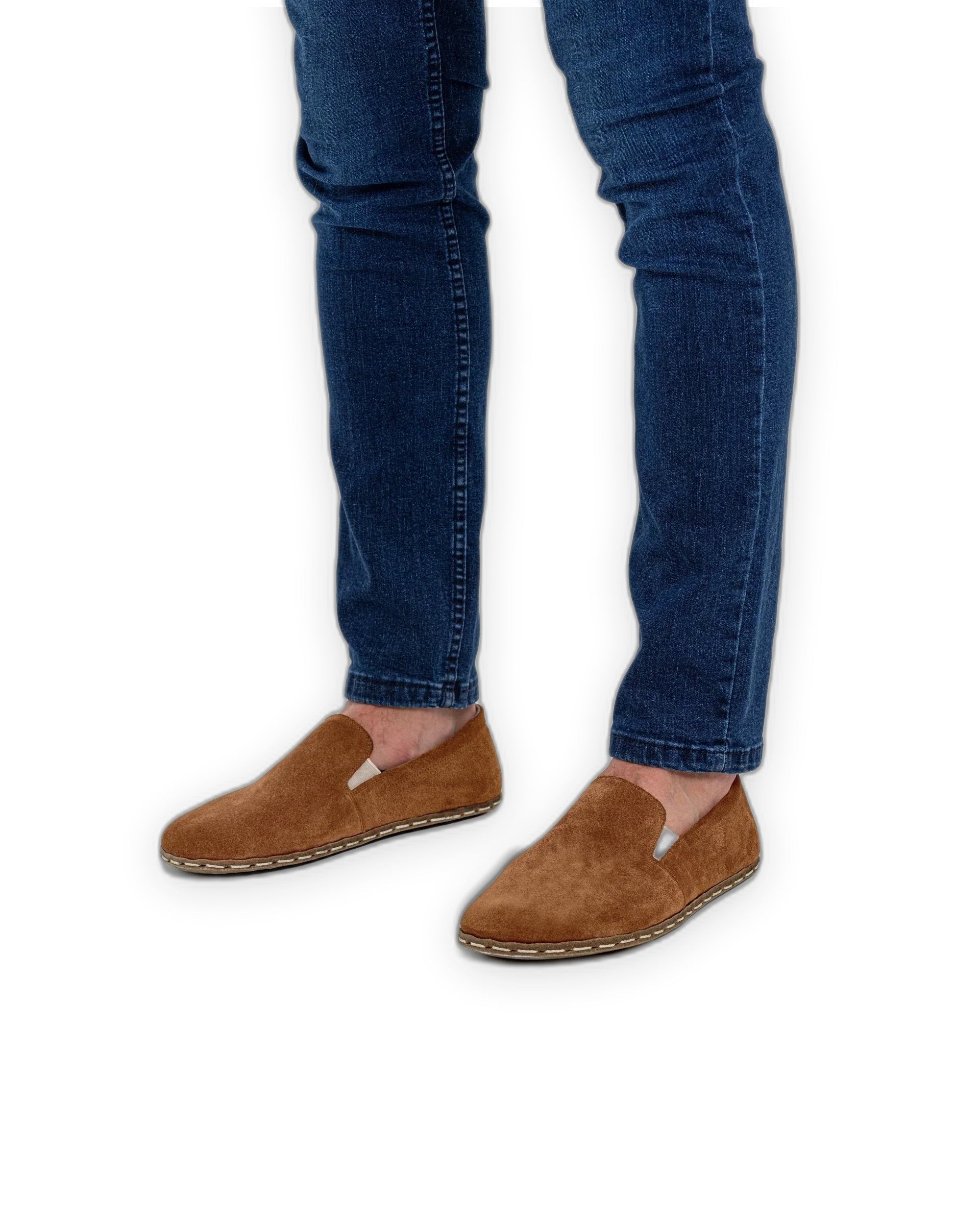 Side view Leather Barefoot Shoes - Calf Leather Zero Drop | Bespoky