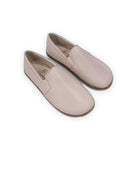 Close-up calf leather - Pink Barefoot Shoes Detail | Bespoky