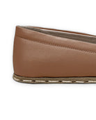 Side view Tan Barefoot Shoes - Calf Leather Zero Drop | Bespoky