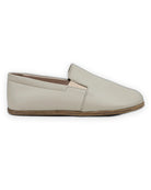 Top view Lucas Beige Barefoot Shoes - Handcrafted Calf Leather | Bespoky