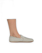 Sole detail Lucas Beige Barefoot Shoes - Zero Drop Calf Leather | Bespoky