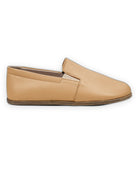 Detail Melon Yellow Barefoot Shoes - Handcrafted Calf Leather Turkey | Bespoky