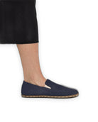 Pair Navy Barefoot Shoes - Barefoot Wide Toe Calf Leather | Bespoky