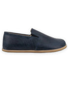 Top view Navy Barefoot Shoes - Handcrafted Calf Leather | Bespoky