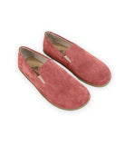 Women's Pink Barefoot Shoes - Handcrafted Calf Leather Wide Toe Box | Bespoky