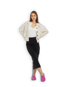 Close-up calf leather - Pink Barefoot Shoes Detail | Bespoky