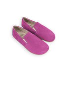 Women's Pink Barefoot Shoes - Handcrafted Calf Leather Wide Toe Box | Bespoky
