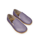 Women's Purple Barefoot Shoes - Handcrafted Calf Leather Wide Toe Box | Bespoky