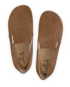 Side view Tan Barefoot Shoes - Calf Leather Zero Drop | Bespoky