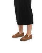 Top view Tan Barefoot Shoes - Handcrafted Calf Leather | Bespoky