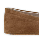 Side view Tan Barefoot Shoes - Calf Leather Zero Drop | Bespoky