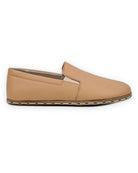 Detail Undyed Barefoot Shoes - Handcrafted Calf Leather Turkey | Bespoky