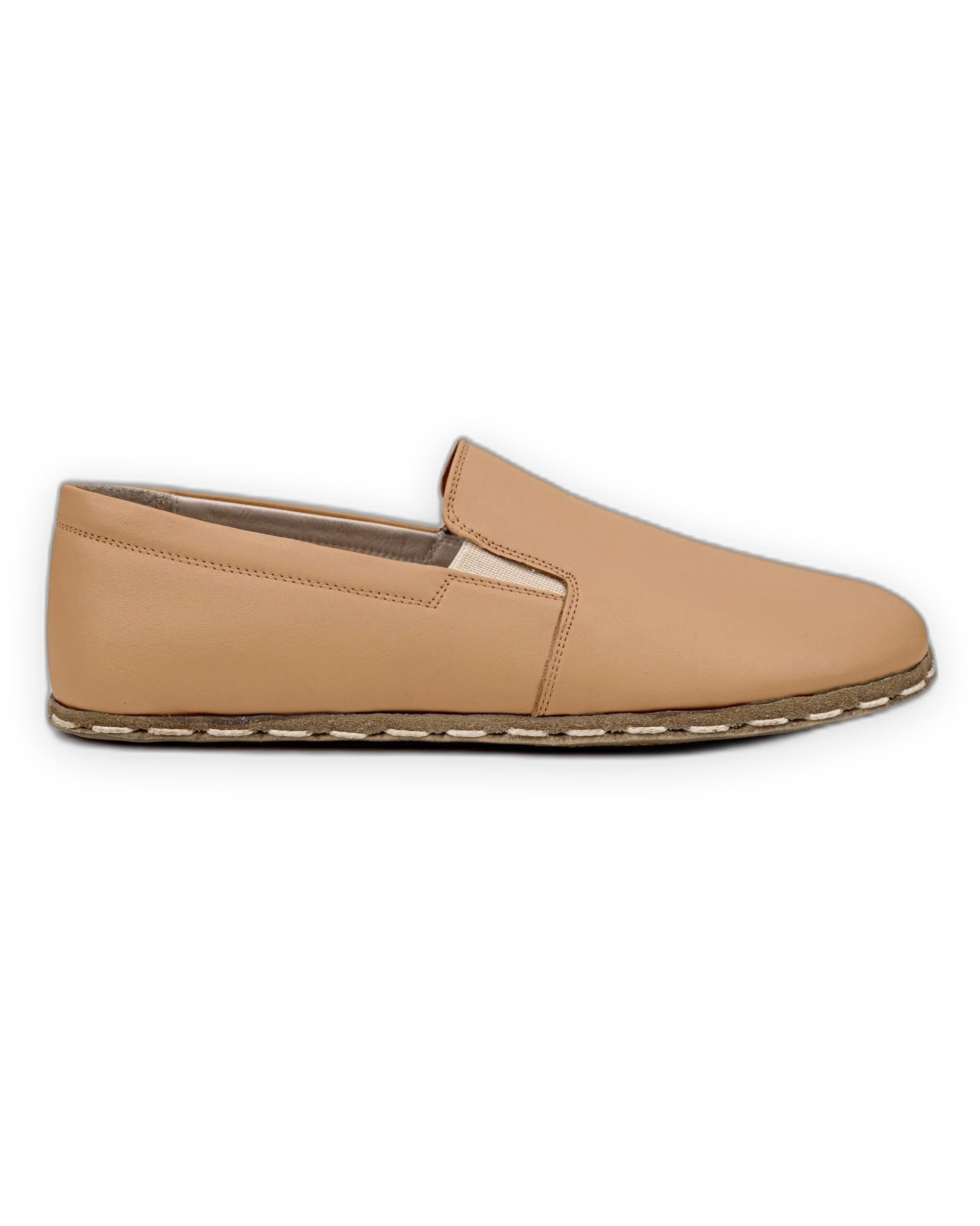 Pair Undyed Barefoot Shoes - Barefoot Wide Toe Calf Leather | Bespoky