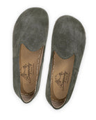 Side view Suede Barefoot Yemeni - Calf Leather Zero Drop | Bespoky