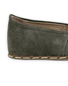 Top view Suede Barefoot Yemeni - Handcrafted Calf Leather | Bespoky