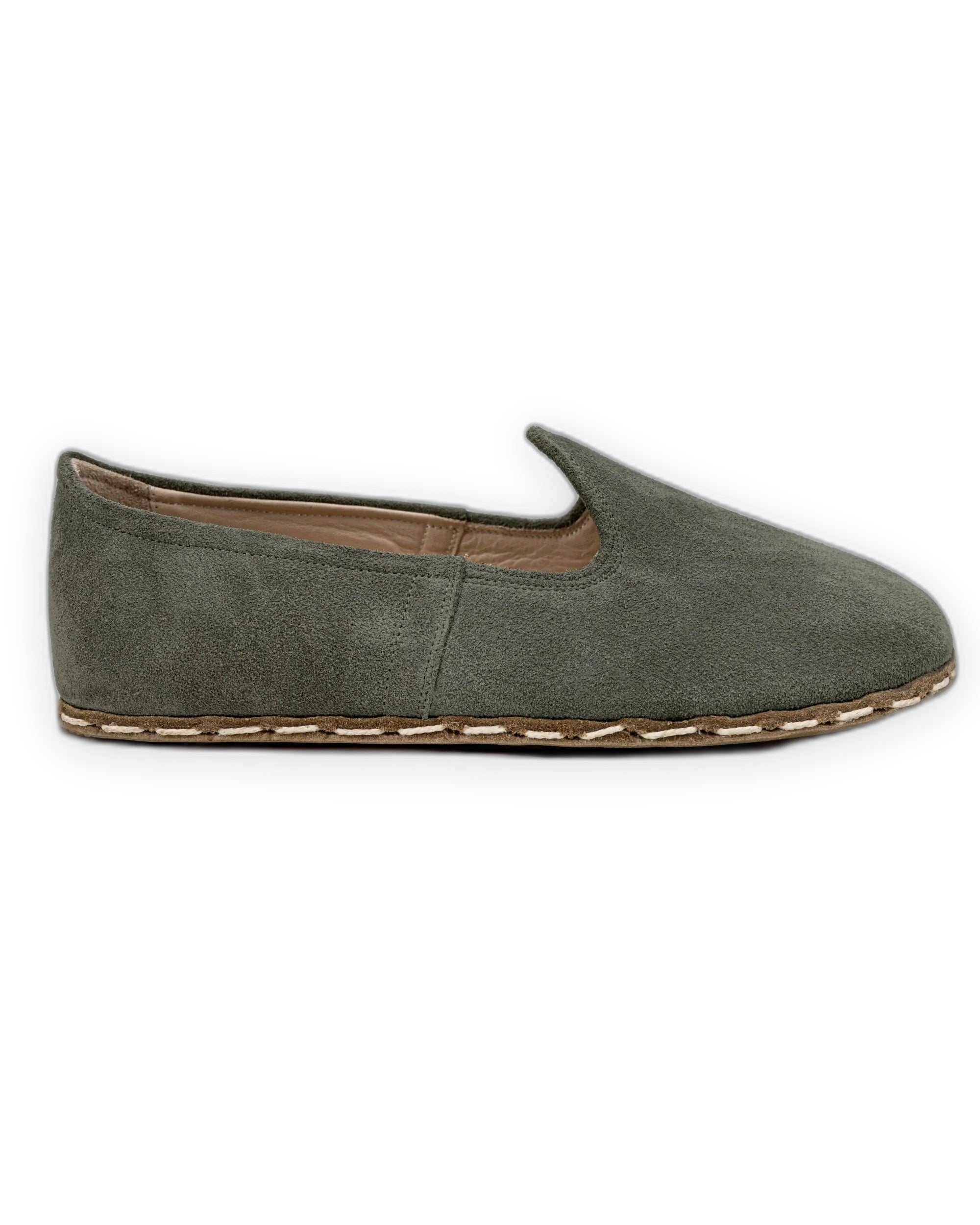 Pair Suede Barefoot Yemeni - Barefoot Wide Toe Calf Leather | Bespoky