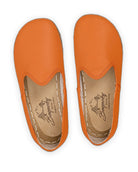 Side view Orange Barefoot Yemeni - Calf Leather Zero Drop | Bespoky
