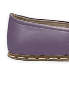 Top view Purple Barefoot Yemeni - Handcrafted Calf Leather | Bespoky