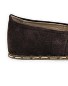 Top view Brown Barefoot Yemeni - Handcrafted Calf Leather | Bespoky