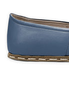 Detail Jean Blue Barefoot Yemeni - Handcrafted Calf Leather Turkey | Bespoky