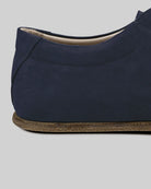 Top view Navy Barefoot Sneaker - Handcrafted Calf Leather | Bespoky